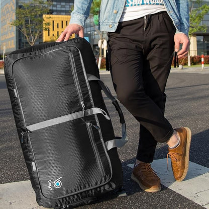 Bago Large Foldable Duffel Bags for Traveling Women & Men - 80L Packable Duffle Bag for Travel with