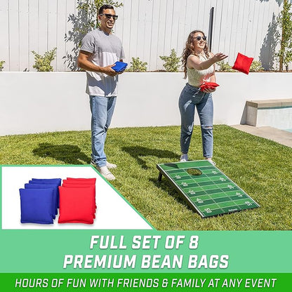 GoSports Portable Cornhole Sets, 8 Styles – Choose 4 x 2 ft or 3 x 2 ft - Boards Include 8 Bean