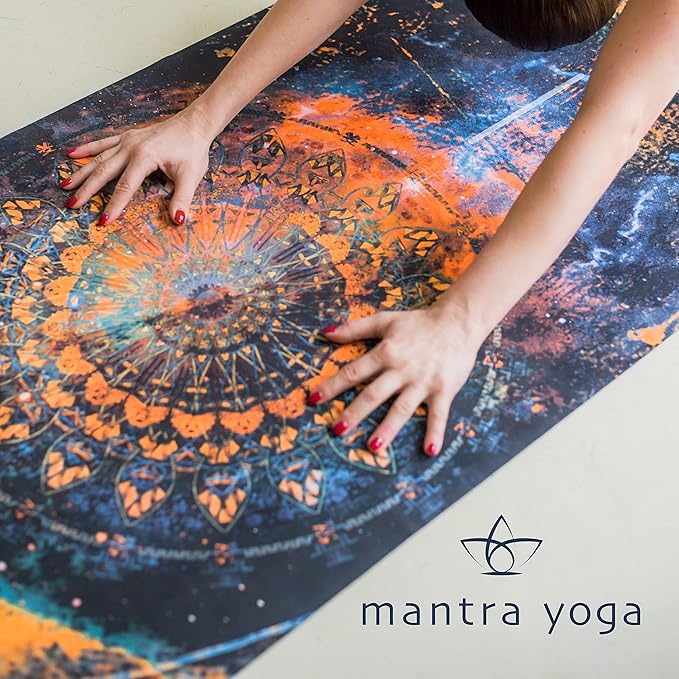 Mantra Yoga Travel PRO 1.5mm - Foldable Fitness & Exercise Mat with Bag | Lightweight, Compact &