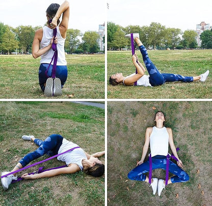 Yoga Mat Set for Beginners,Yoga Mat with Carrying Strap,Yoga Blocks 2 Pack with Yoga Strap,Yoga