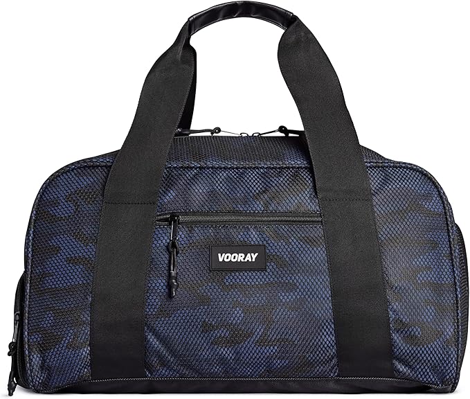 Vooray Burner Gym Duffel Bag, Gym Bag for Women and Men with Shoe Compartment, Weekender, Overnight