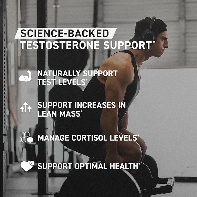 Kaged Test Capsules | Unflavored | Testosterone Booster Ferodrox | Premium Hormone Managment |