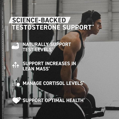 Kaged Test Capsules | Unflavored | Testosterone Booster Ferodrox | Premium Hormone Managment |