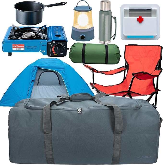 Large Duffle Bag 100L, Travel Duffel Bag for Men, Water & Tear Resistant Travel Bag, Extra Large