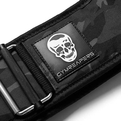 Gymreapers Quick Locking Weight Lifting Belt for Men Gym Belt for Powerlifting Deadlift Belt with 4