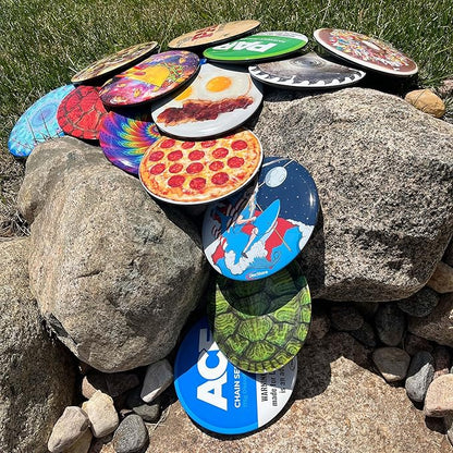 Discraft ESP Buzzz Supercolor Midrange Disc Golf Disc - Custom Design Discraft Discs - Straight