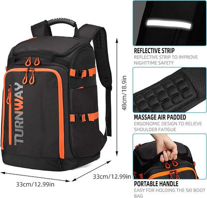 Ski/Snowboard Boot Bag/Skating Bag | Excellent for Store and Transport Gear, Jacket, Helmet