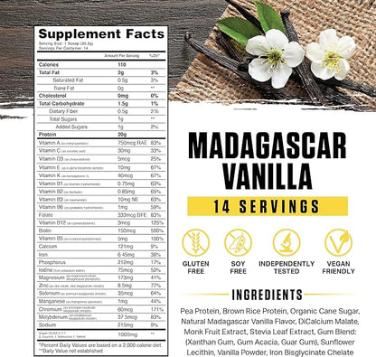 Ambrosia Planta - Premium Plant-Based Protein | Vegan & Keto Friendly | Gourmet Flavors with No