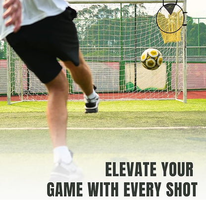 PodiuMax Top Bins Soccer Target Goal, Easy to Attach and Detach to The Goal, Set of 2, for Shooting