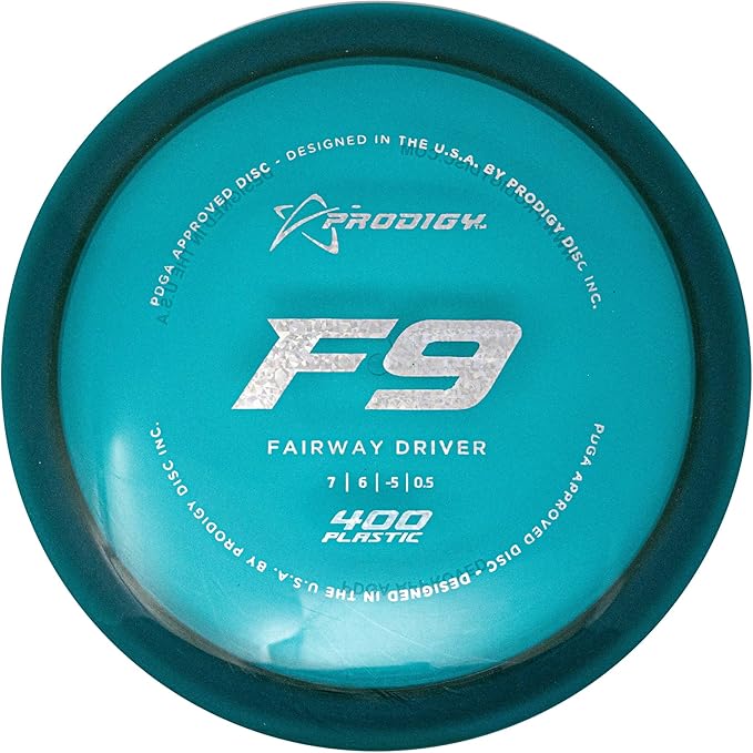 Prodigy Disc 400 F9 Disc Golf Disc - Understable Fairway Driver Disc Golf Disc for Beginners