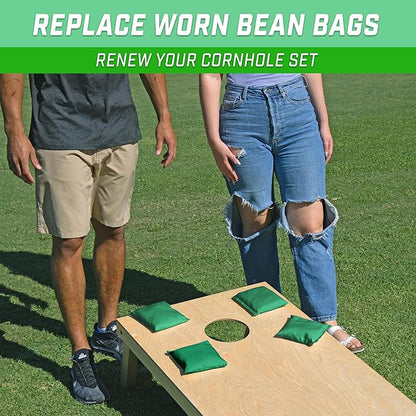 GoSports Classic Cornhole Bean Bags Set of 4-16 Colors Available - Regulation All Weather, Mix and