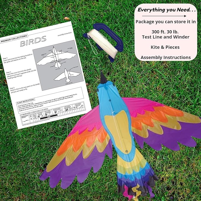 Premier Kites Paradise Bird Kite are Great Kites for Adults and Easy to Fly Kites for Kids | A