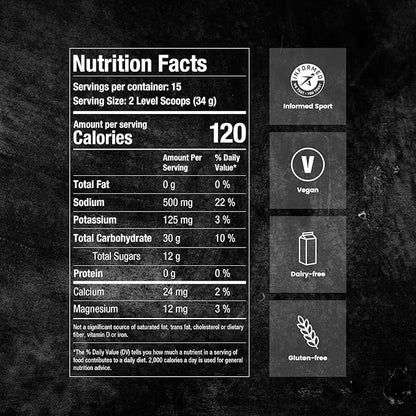 Precision Fuel PF 60 Carb & Electrolyte Drink Mix Powder for Hydration & Energy - Endurance Sports