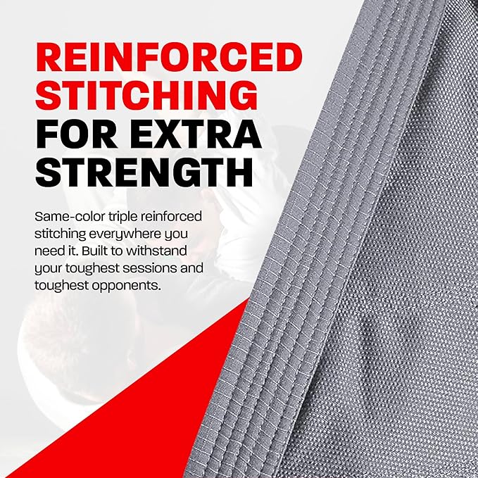 Hawk Sports Brazilian Jiu Jitsu Gi for Men and Women with Jacket, Pants, and White Belt for Martial