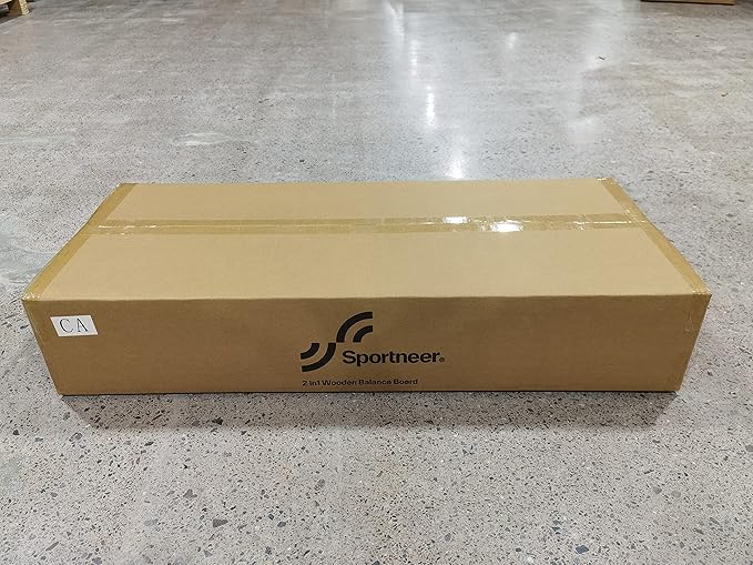 Sportneer Balance Board - 7 Modes Wobble Board with Adjustable Stoppers - Exercise Balancing