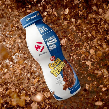 Dymatize Performance Protein Shake, Cocoa Pebbles, 30g of Protein, 6.1g BCAA for Muscle Recovery