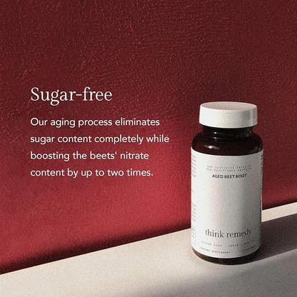 Aged Beet Root Capsules - Beet Pills for Stamina - Organic Beet Root Powder - Nitric Oxide