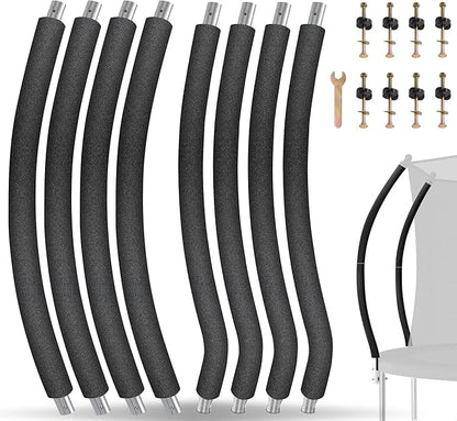 Trampoline Poles Replacement for Skywalker Or Jumpzylla,Galvanized Trampoline Enclosure Pole for