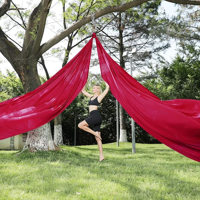 Aerial Silks 11 Yards Aerial Silks For Home Aerial Yoga Swing Aerial Yoga Hammock Swing Aerial Silk