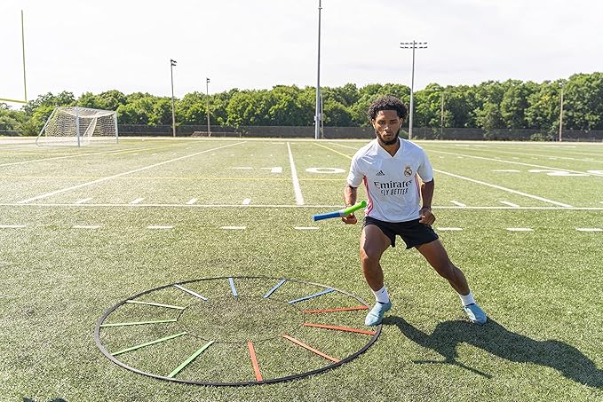 Webby Agility Trainer – Circle Speed and Agility Ladder for High Intensity Reactive Footwork Drills