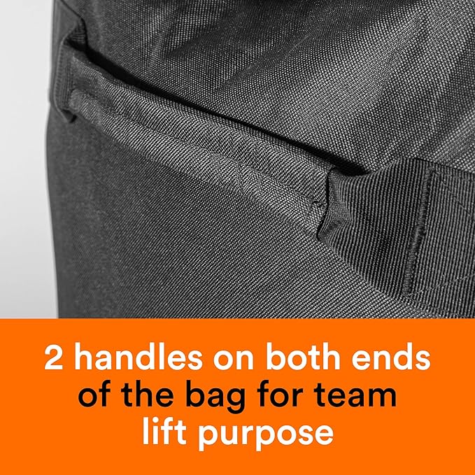 Fitdom 130L 36" Heavy Duty Extra Large Sports Gym Equipment Travel Duffle Bag W/Adjustable Shoulder