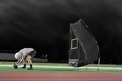 SKLZ Quickster Football Net: Portable, Durable Training Goal for Football Practice – Easy Setup
