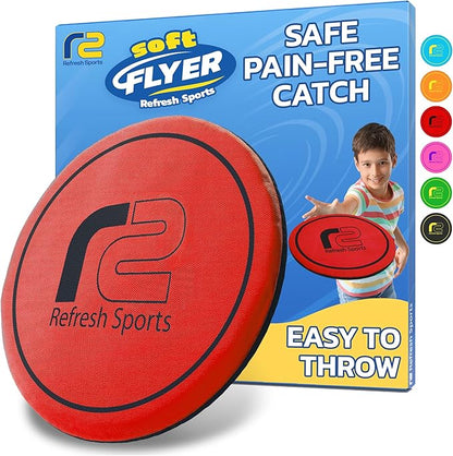 Soft Flying Disc for Kids: Beach Soft Disc - Durable Design Floats On Water - Beach Toys, Pool Toys