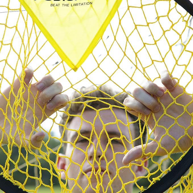 PodiuMax Top Bins Soccer Target Goal, Easy to Attach and Detach to The Goal, Set of 2, for Shooting