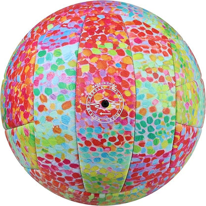 Volleyball Size 5 - Premium PU Leather, Ultra-Durable Soft to The Touch for Youth, Adults, Ideal