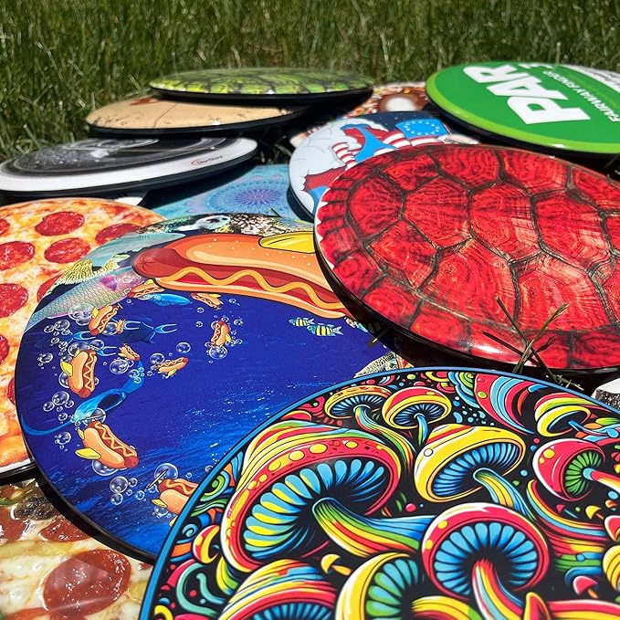 Discraft ESP Buzzz Supercolor Midrange Disc Golf Disc - Custom Design Discraft Discs - Straight