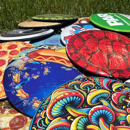 Discraft ESP Buzzz Supercolor Midrange Disc Golf Disc - Custom Design Discraft Discs - Straight