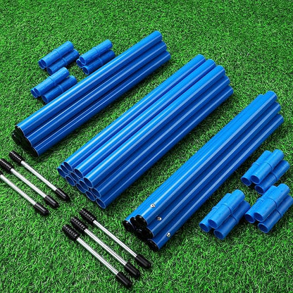 TOBWOLF 6PCS 6FT Adjustable Soccer Agility Training Poles, Detachable Sports Training Speed Sticks