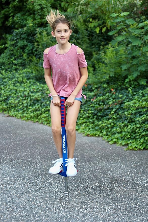 Flybar Maverick Foam Pogo Stick for Kids Age 5 and Up, 40 to 80 Pounds, Pogo Stick for Boys and