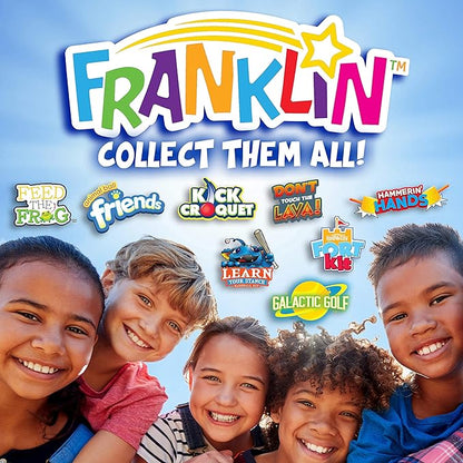 Franklin Sports Kick Croquet Game Set - Perfect for Kids and Adults - Combines Soccer and Croquet