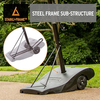 Silverback NXT Portable Adjustable 10ft Outdoor Basketball Hoop - 50" and 54" Basketball Goal