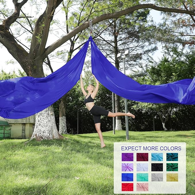 Aerial Silks 11 Yards Aerial Silks For Home Aerial Yoga Swing Aerial Yoga Hammock Swing Aerial Silk