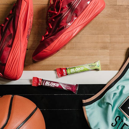 CLIF BLOKS - Mountain Berry Flavor - Energy Chews - Non-GMO - Plant Based - Fast Fuel for Cycling