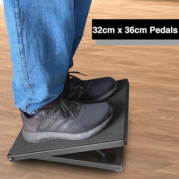 Professional Steel Slant Board Calf Stretcher Adjustable Balance Board with Non-Slip Surface for