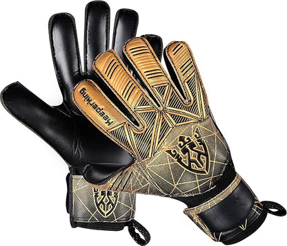 Soccer Goalie Goalkeeper Gloves for Kids Boys Youth & Adult,Latex Strong Grip Palms with Removable