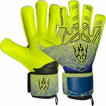 Soccer Goalie Goalkeeper Gloves for Kids Boys Youth & Adult,Latex Strong Grip Palms with Removable