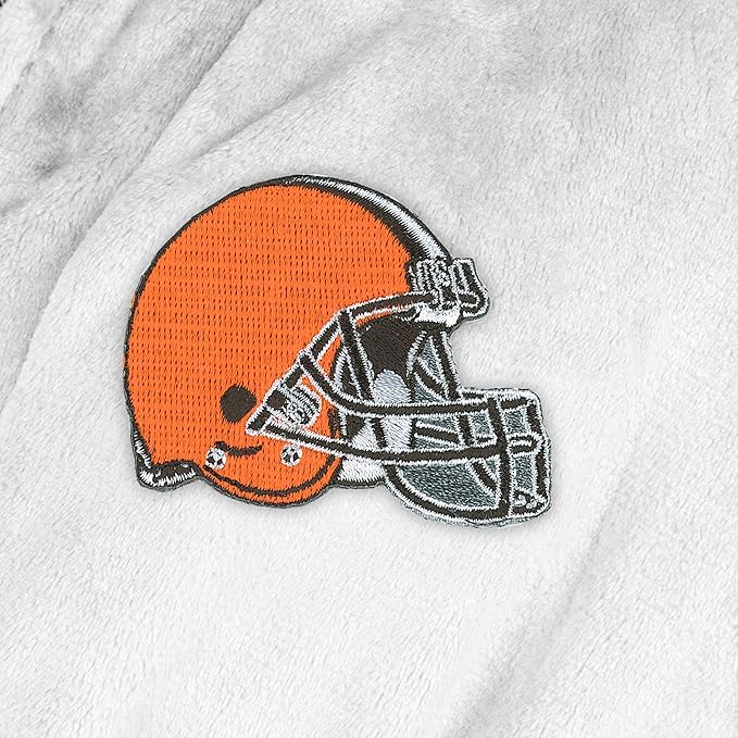 NFL Adult Unisex Silk Touch Bathrobe, Officially Licensed Loungewear, Soft Plush Polyester