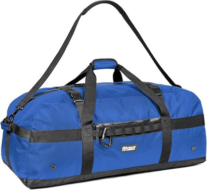 Fitdom 132L 36" Heavy Duty Extra Large Sports Gym Equipment Travel Duffel Bag W/Adjustable Shoulder