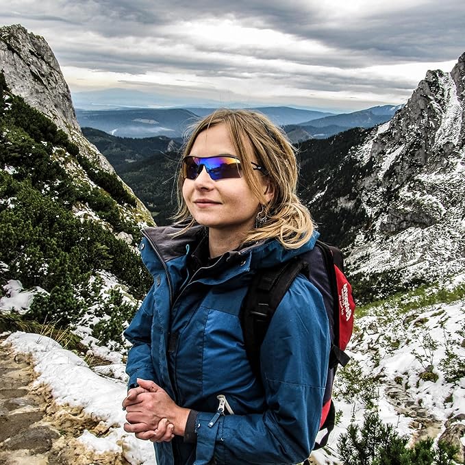 RAWIN UV Protection Sport Sunglasses | Ideal for Baseball, Cycling | Unisex for Men & Women |