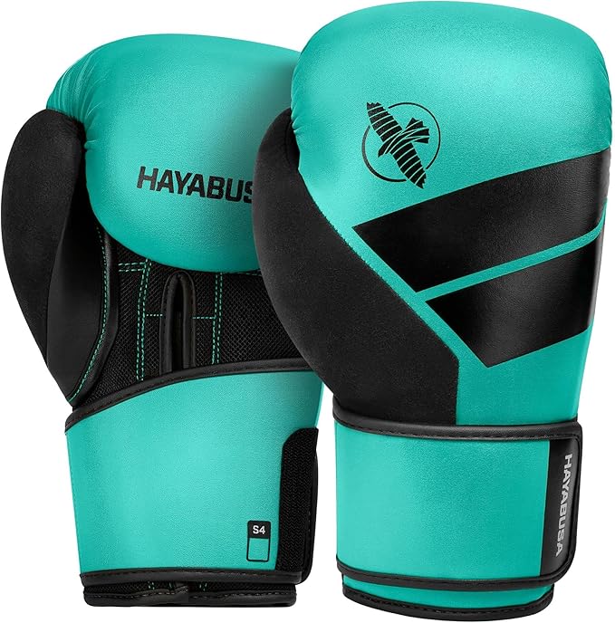 Hayabusa S4 PU Leather Boxing Gloves for Men, Women & Kids, 10oz, 12oz, 14oz, 16oz, Training