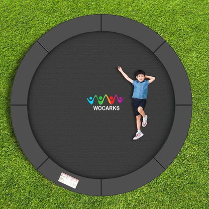 Trampoline Pad, 10ft 12ft 14ft Trampoline Replacement Safety Pad, Waterproof and Tear-Resistant