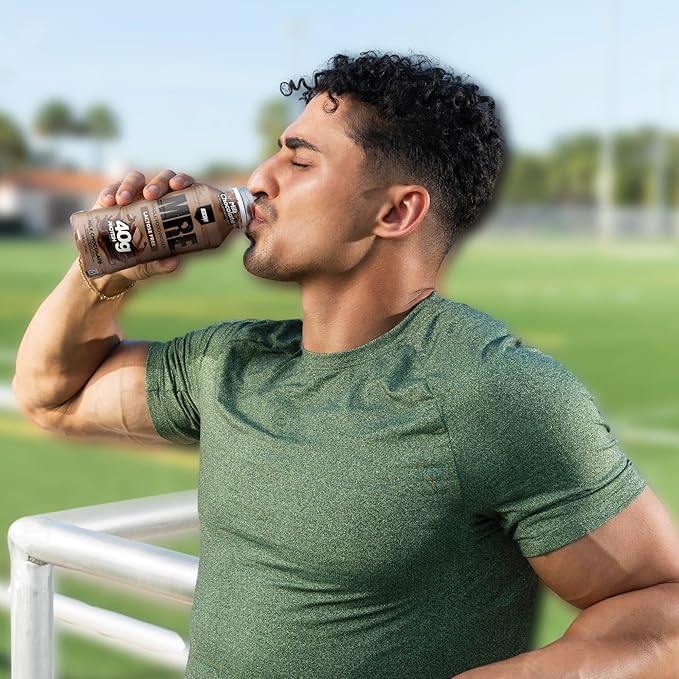 REDCON1 MRE Ready to Drink Protein Shake, Milk Chocolate - Lactose + Whey Free RTD 40gr Protein