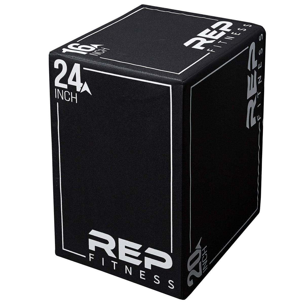 REP 3 in 1 Soft Plyo Box | 24 inch | 3-in-1 Foam Jump Box | Plyometric Training Platform | Home Gym