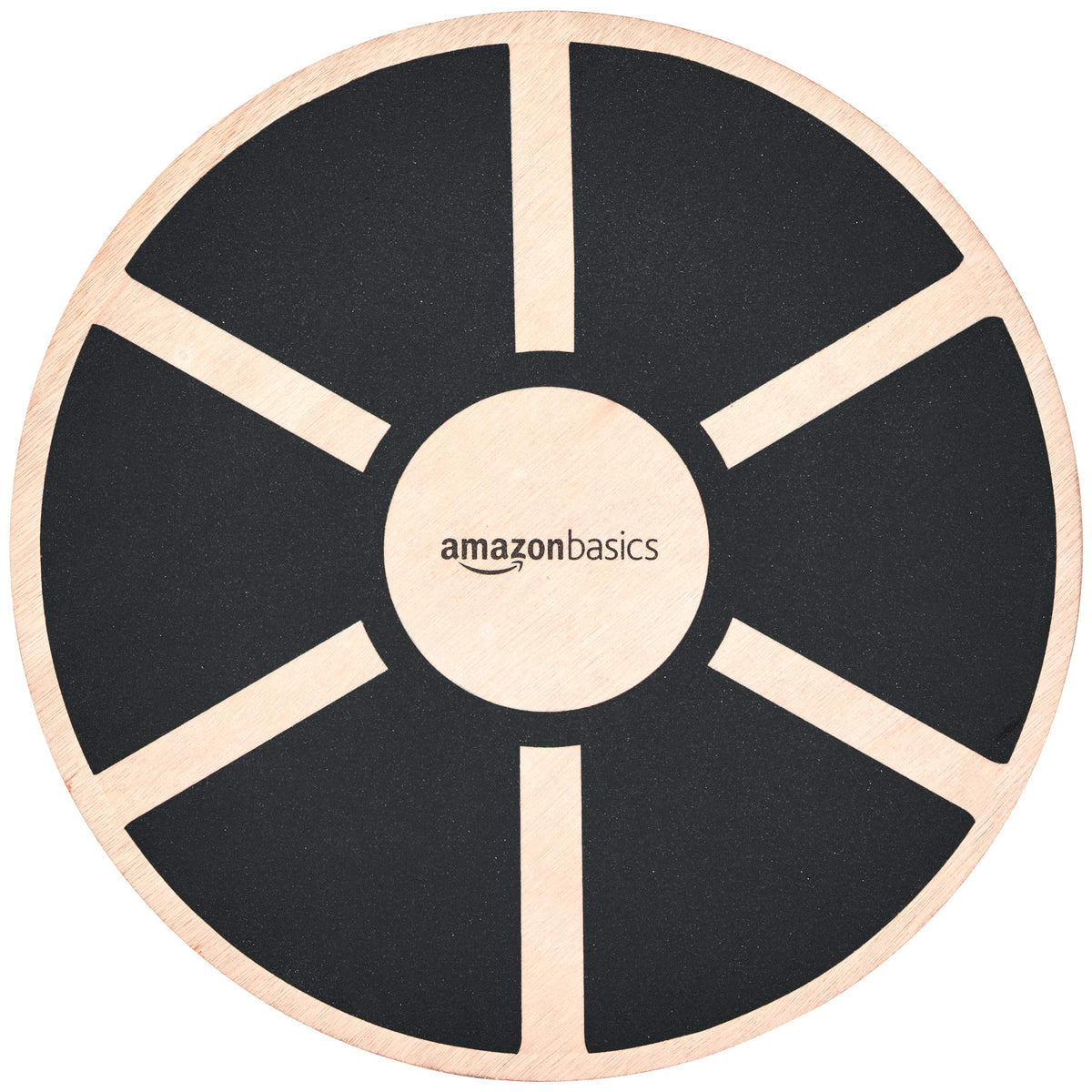 Amazon Basics Wood Wobble Balance Trainer Board, Slip Resistant, for Exercise and Core Strength