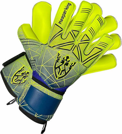Soccer Goalie Goalkeeper Gloves for Kids Boys Youth & Adult,Latex Strong Grip Palms with Removable