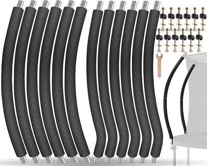 Trampoline Poles Replacement for Skywalker Or Jumpzylla,Galvanized Trampoline Enclosure Pole for